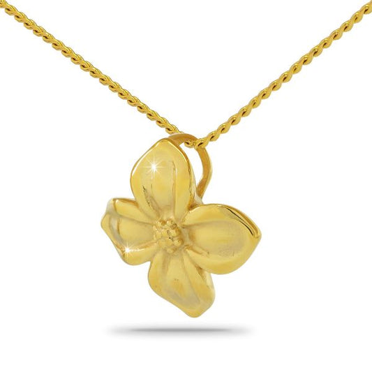 Simple Flower Gold Keepsake